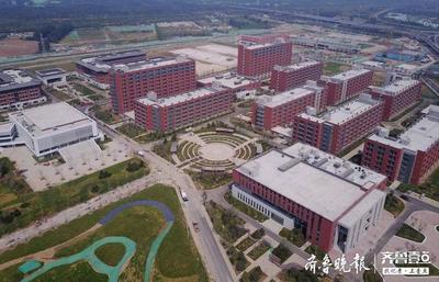 航拍透視 山東第一醫科大學濟南校區，一年建成的奇跡與電力系統安裝探秘